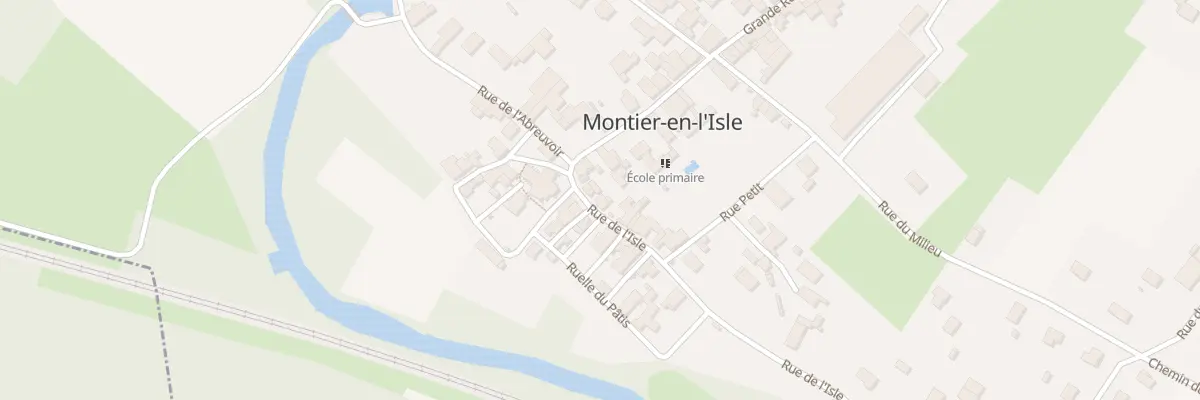 Plan du 22 Rue de l’Isle à Montier-en-l’Isle