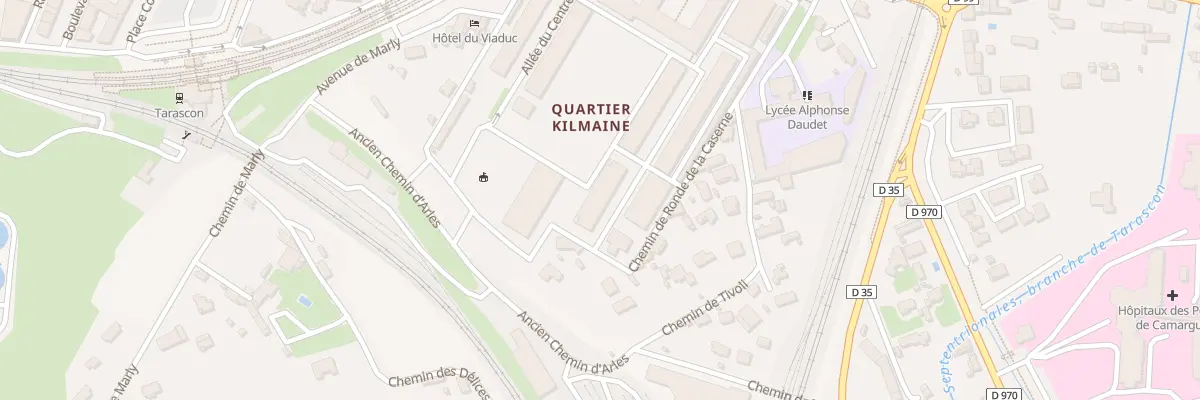 Plan du 5000F Bd Jules Ferry à Tarascon