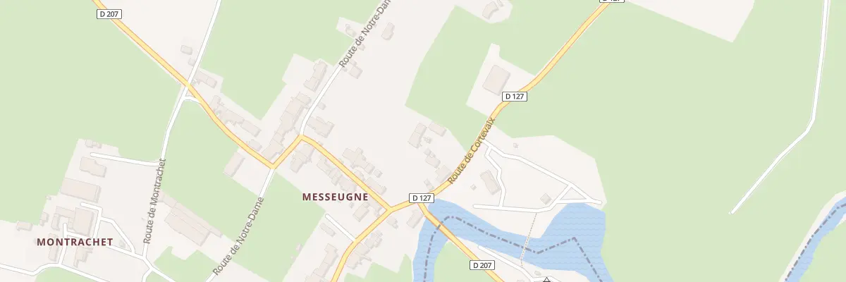 Plan du 5093 Messeugne à Savigny-sur-Grosne