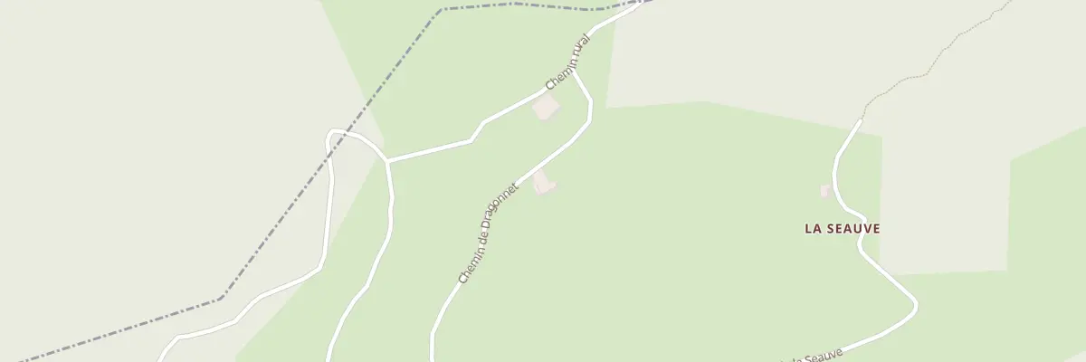 Plan du 1920 Che de Dragonnet à Saint-Victor
