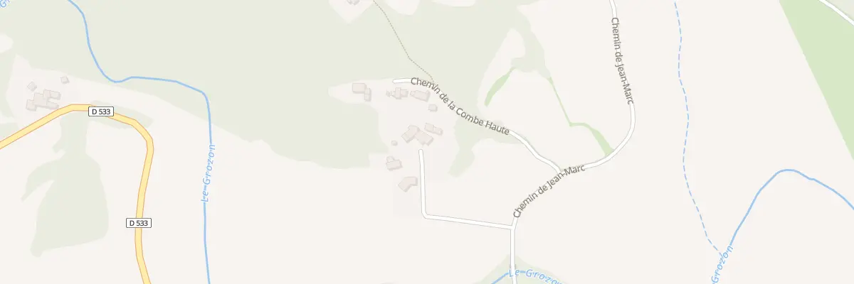 Plan du 5125 Le Combe à Saint-Barthélemy-Grozon