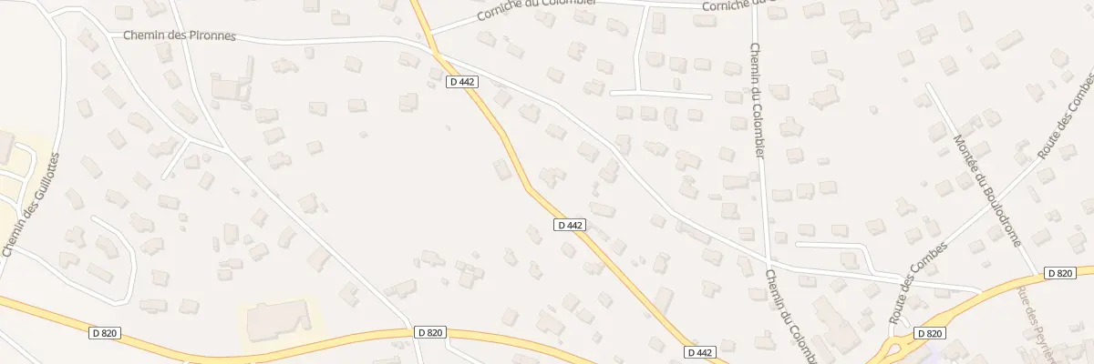 Plan du 350 Rte de Samoyas à Boulieu-lès-Annonay