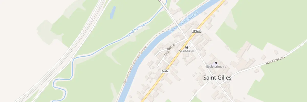 Plan du 12 Rue basse à Saint-Gilles