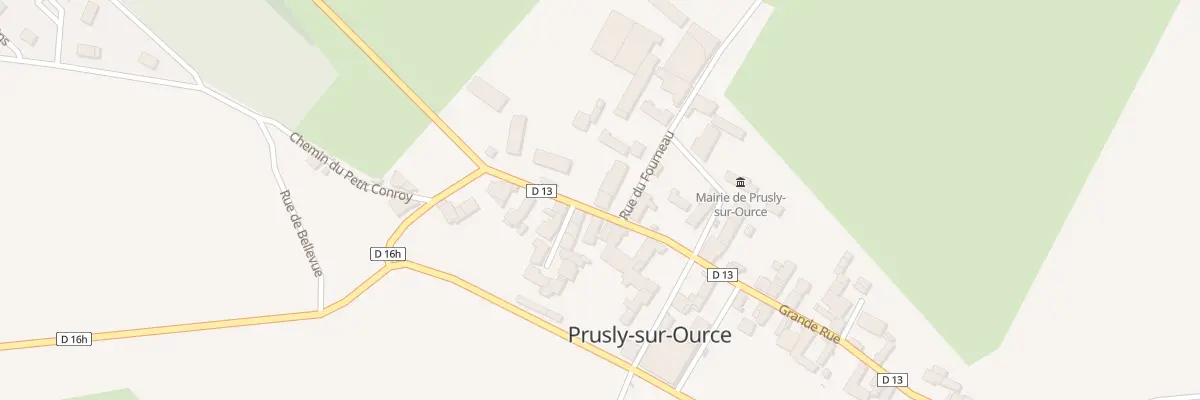 Plan du 2 Rue du Fourneau à Prusly-sur-Ource