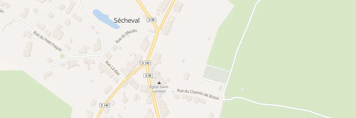 Plan du 5006 Le Village à Sécheval