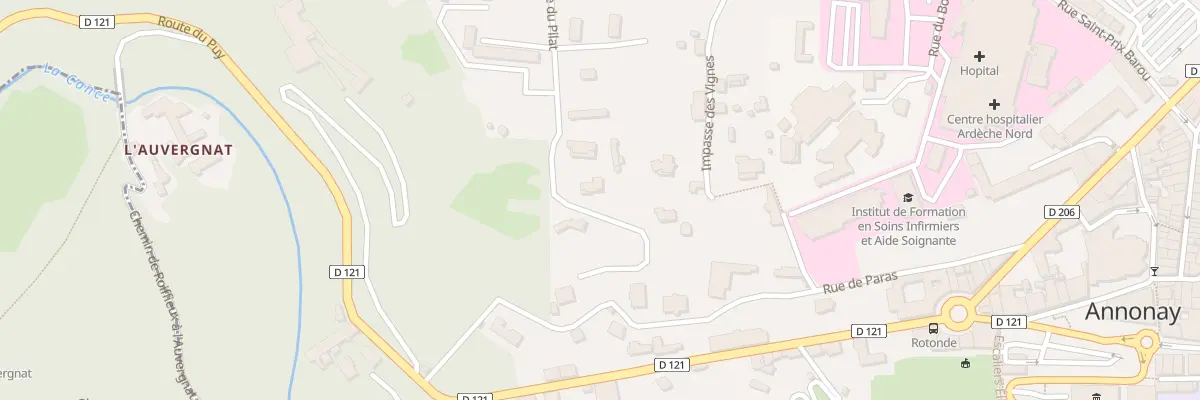 Plan du 31B Rue du Pilat à Annonay