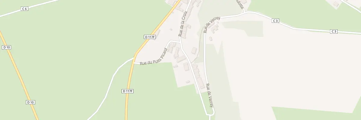 Plan du 5069 Le Village à Salmaise