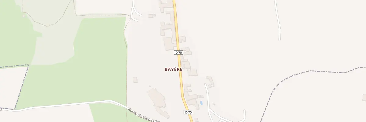 Plan du 5101 Bayere à Charnay