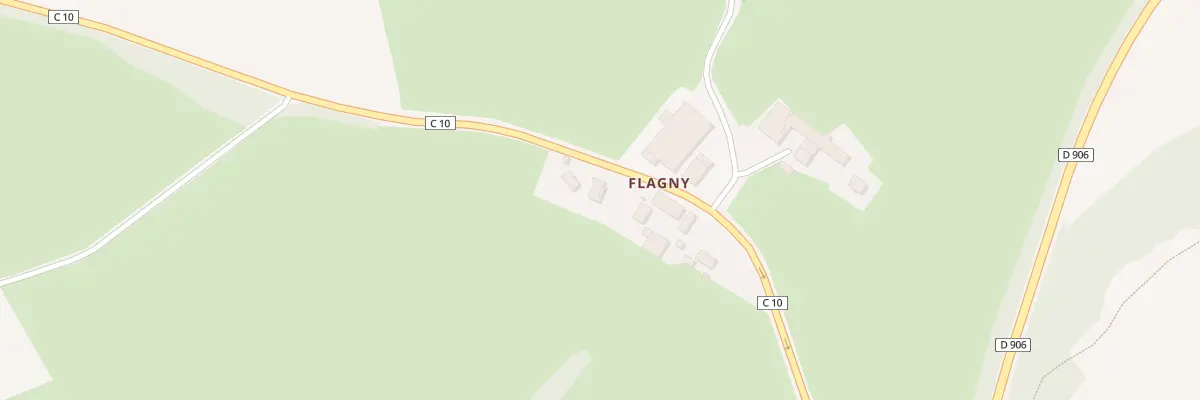 Plan du 5178 Vc Hameau de Flagny à La Rochepot