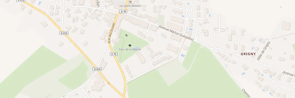 Plan du 251 Rue des Ecoles à Pollionnay