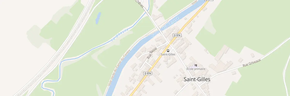 Plan du 8 Rue basse à Saint-Gilles