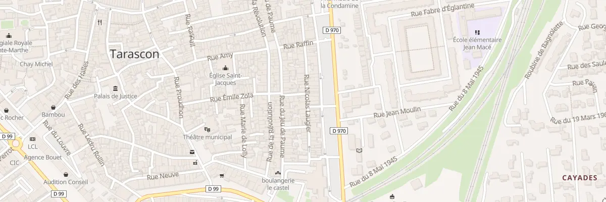 Plan du 34 Rue Nicolas Laugier à Tarascon