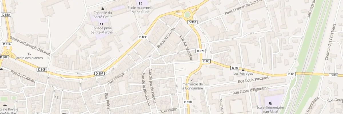 Plan du 14 Rue du Prolétariat à Tarascon