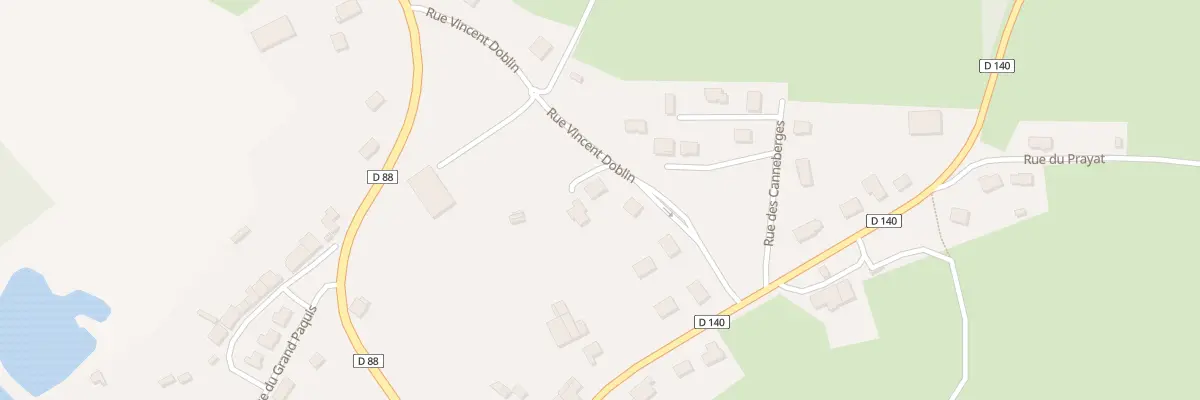 Plan du 5191 Les Pres de Labbie à Sécheval