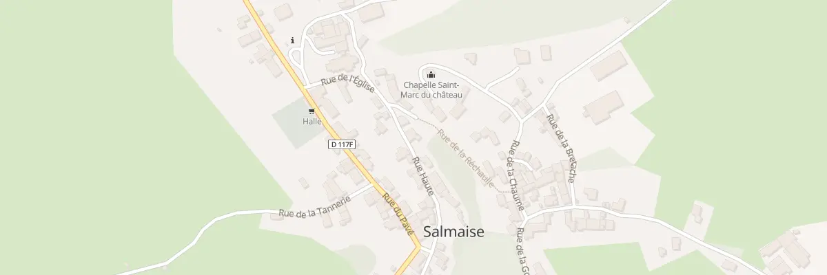Plan du 5054 Le Village à Salmaise