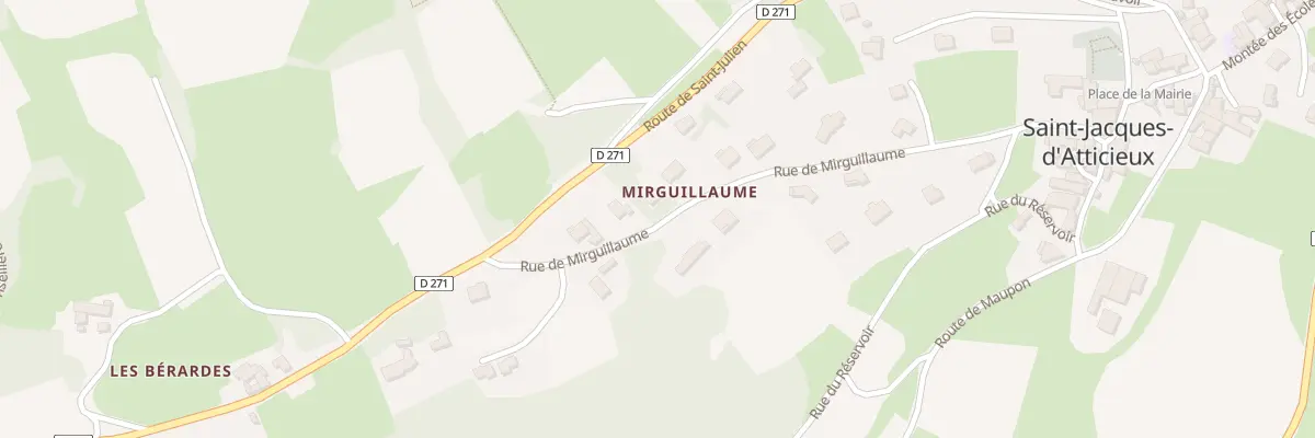 Plan du 5077 Mirguillaume à Saint-Jacques-d’Atticieux