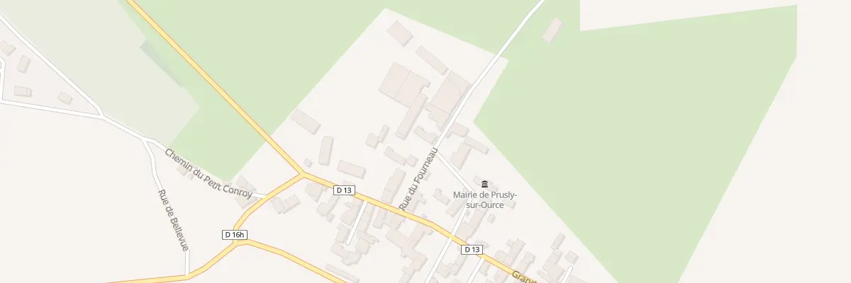 Plan du 8 Rue du Fourneau à Prusly-sur-Ource