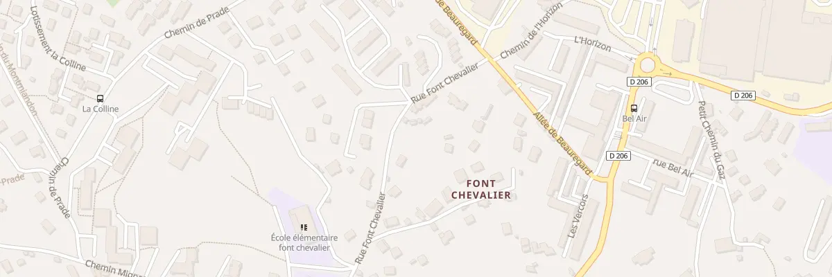 Plan du 66 Rue de Font Chevalier à Annonay