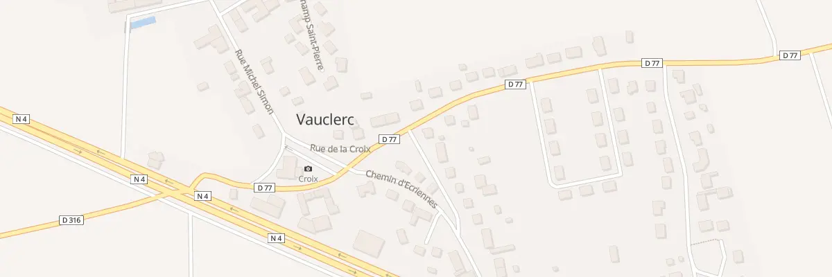 Plan du 76 Rue de la Haie des Vignes à Vauclerc