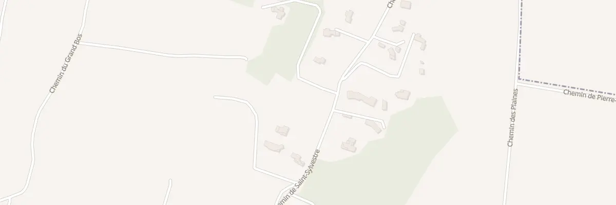 Plan du 1007 Che de Saint Sylvestre à Domazan