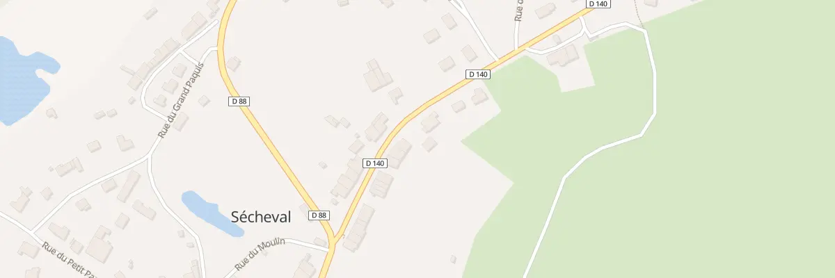 Plan du 5193 Le Village à Sécheval