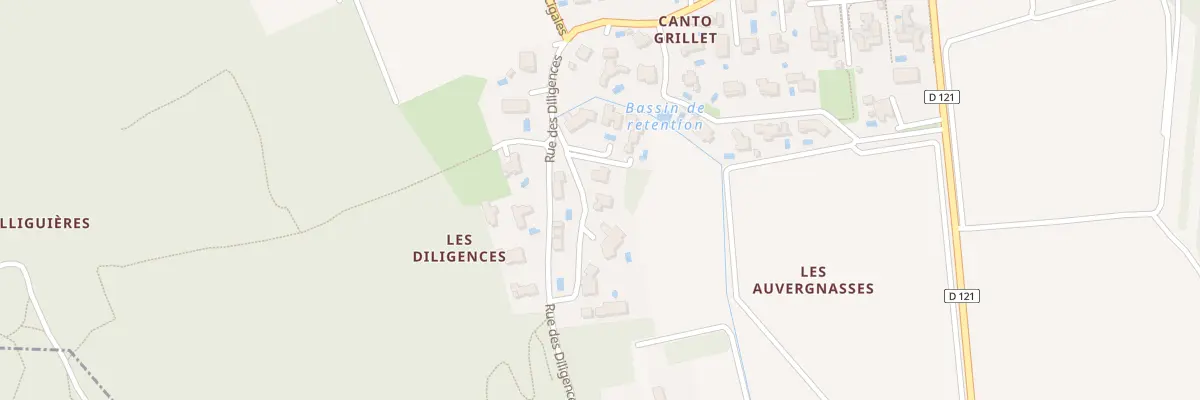 Plan du 85B Rue des Diligences à Orsan