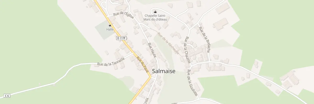 Plan du 5055A Le Village à Salmaise