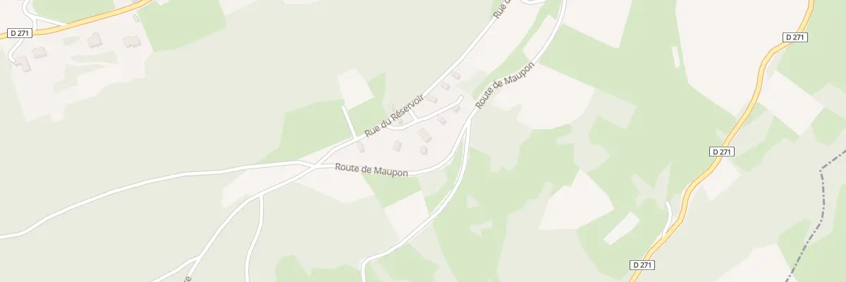 Plan du 640 Rte de la Maupon à Saint-Jacques-d’Atticieux