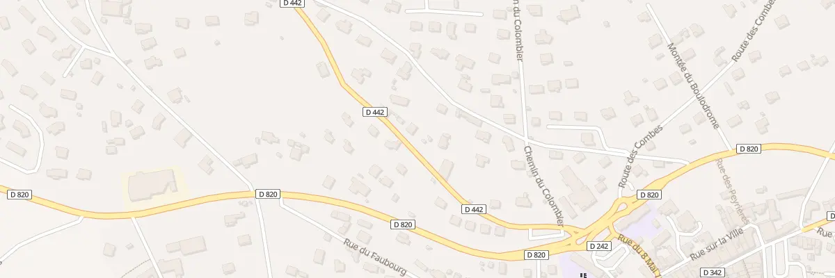 Plan du 222 Rte de Samoyas à Boulieu-lès-Annonay