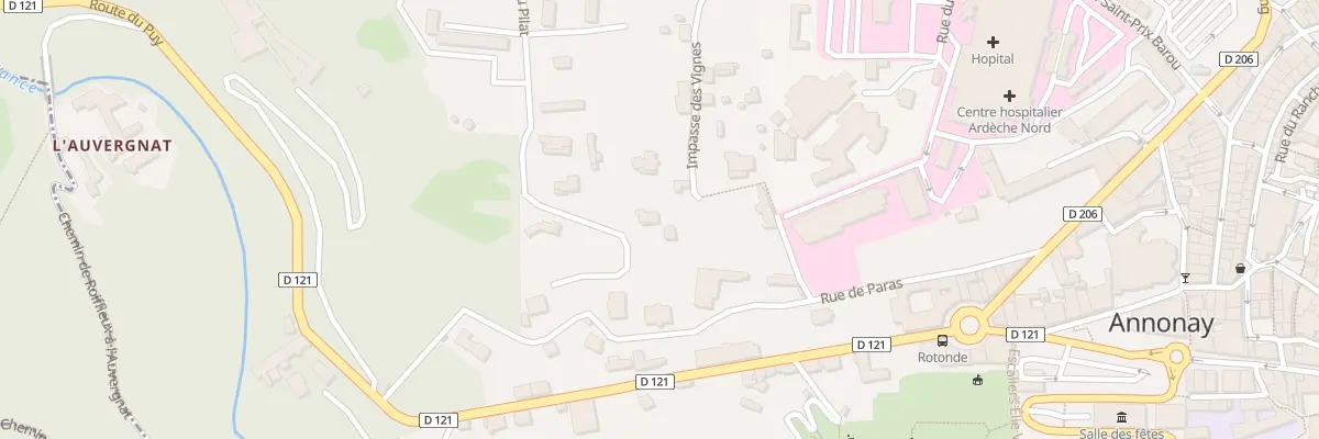 Plan du 31 Rue du Pilat à Annonay