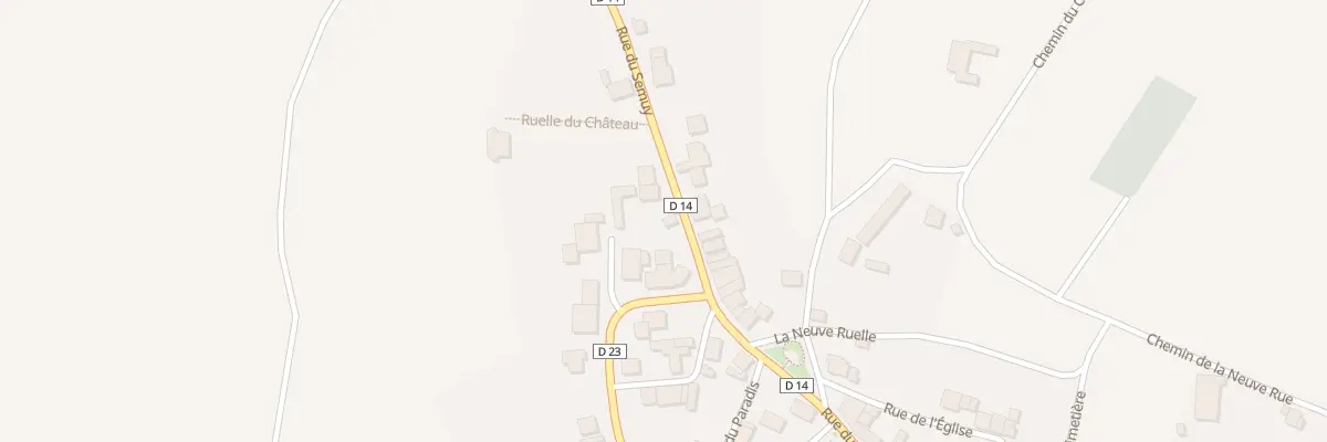 Plan du 3 Rue de Semuy à Voncq