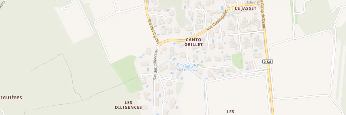 Plan du 13E Rue Canto Grillet à Orsan