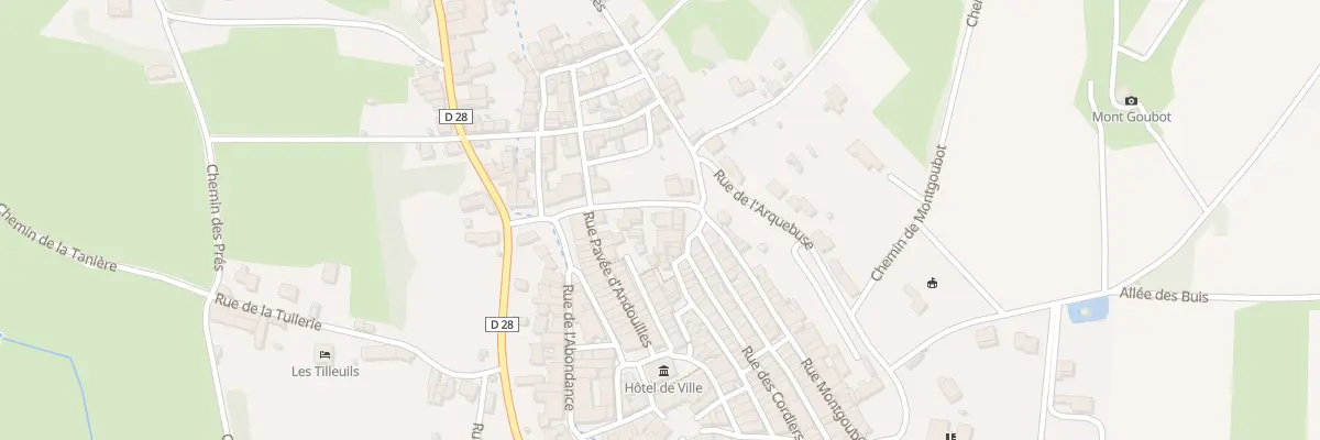 Plan du 6 Rue de la Courtille à Saint-Gengoux-le-National