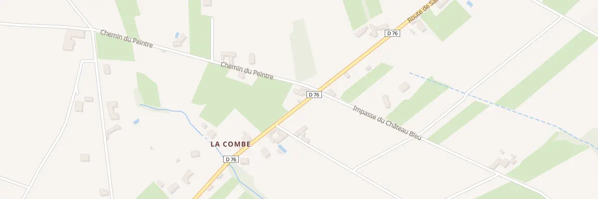 Plan du 1879 Rte de Saint Julien à Blacé
