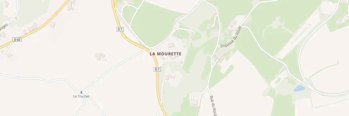 Plan du 8 La Mourette à Pélussin