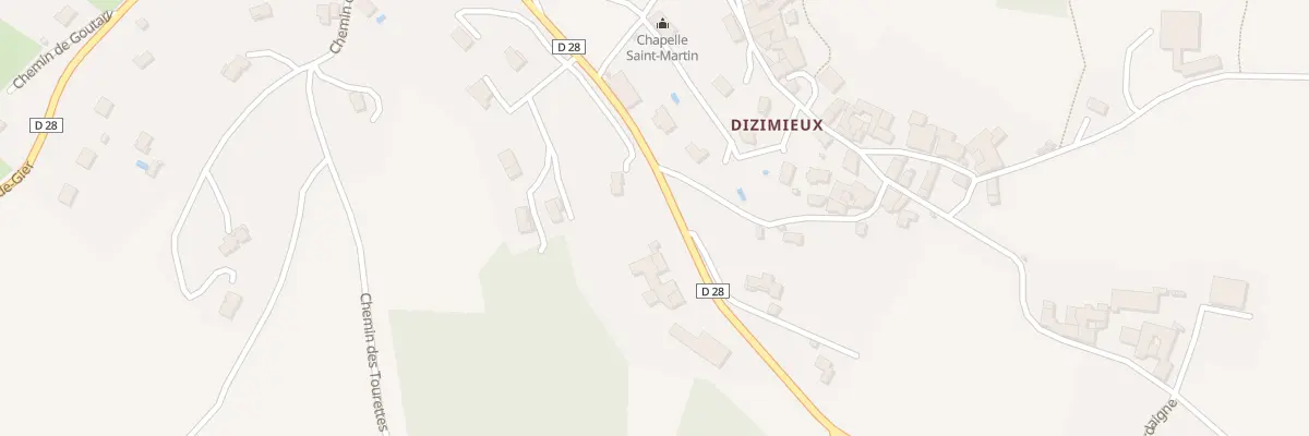 Plan du 4055 Rte de Rive de Gier à Longes