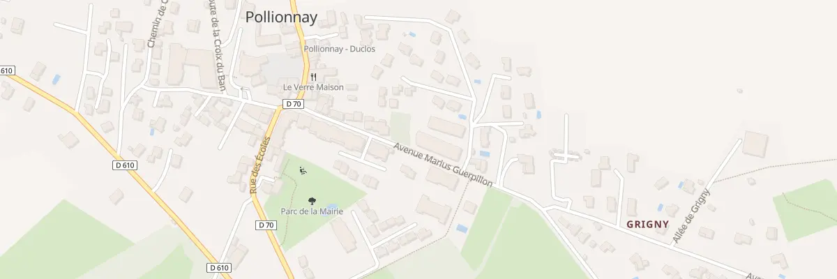 Plan du 141 Av Marius Guerpillon à Pollionnay