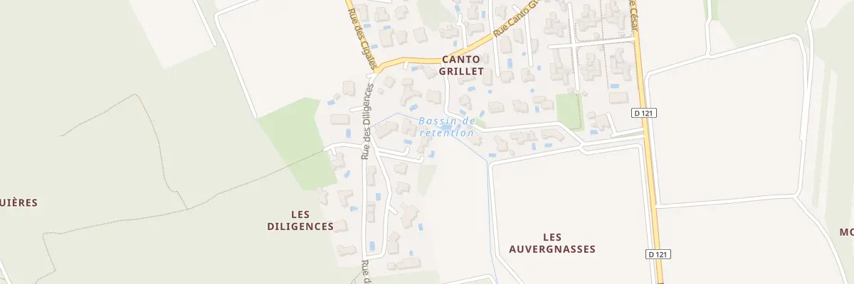 Plan du 85C Che des Diligences à Orsan