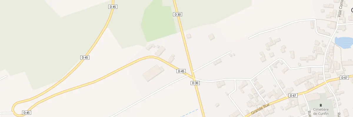 Plan du 10 Rue de Fontette à Cunfin