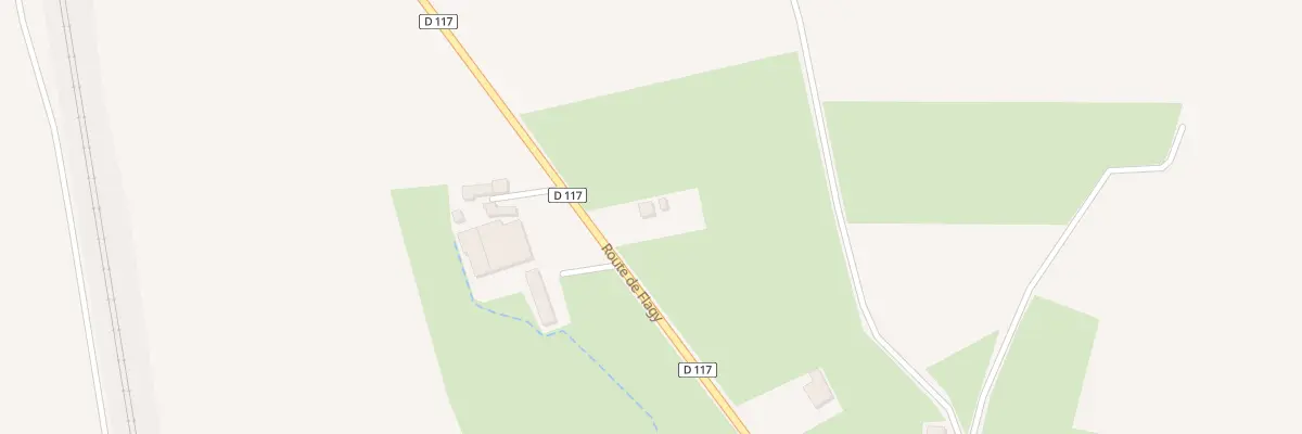 Plan du 624 Rte de Flagy à Massilly
