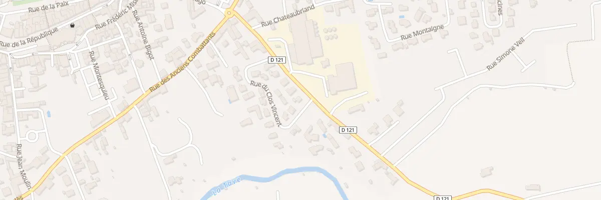 Plan du 246 Rue du Clos Vincent à Laudun-l’Ardoise