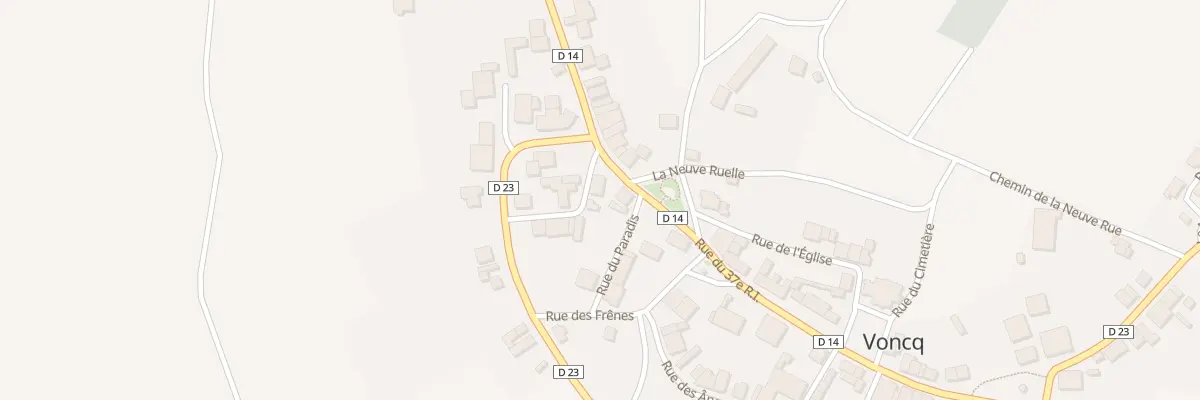 Plan du 1 Rue de Semuy à Voncq