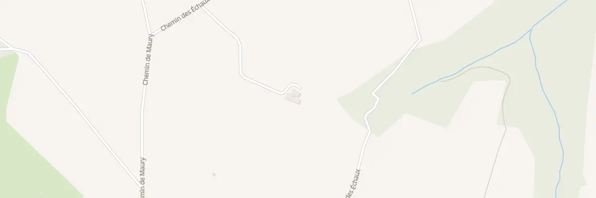 Plan du 100 Che des Echaux à Longes