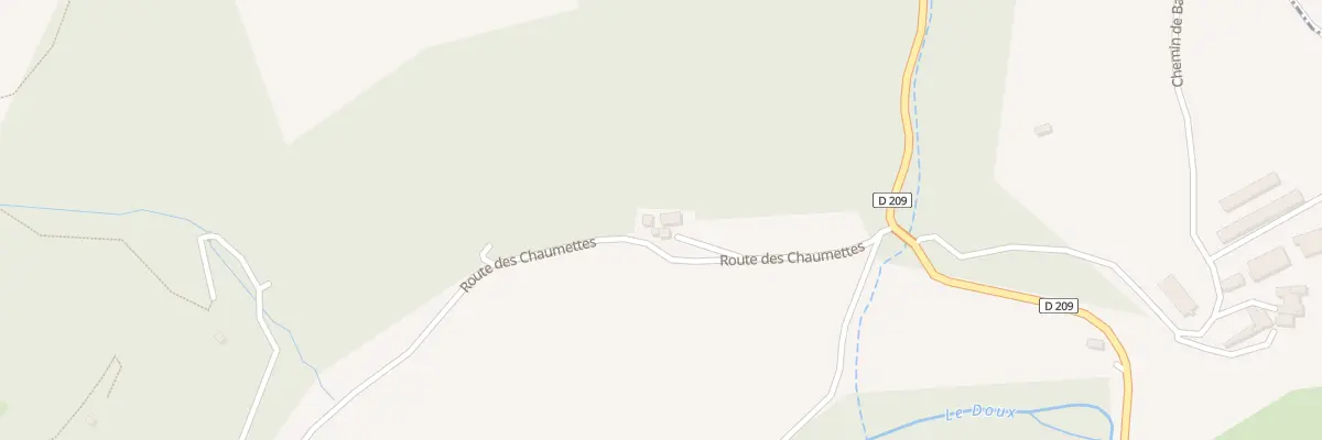 Plan du 2245 Rte des Chaumettes à Arlebosc