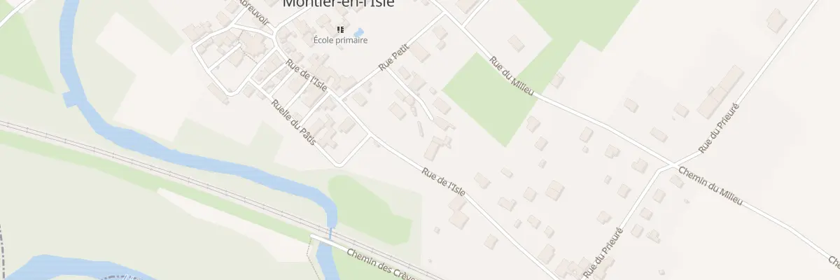 Plan du 3 Rue du Château à Montier-en-l’Isle