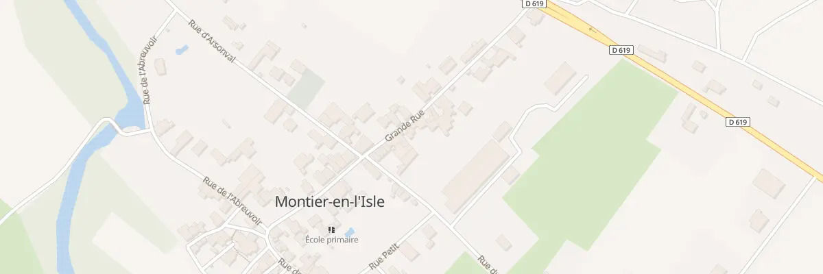 Plan du 20 Grande Rue à Montier-en-l’Isle
