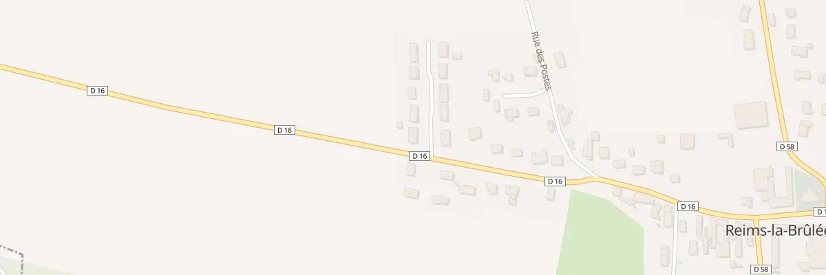Plan du 2 Rue De La Croix à Reims-la-Brûlée