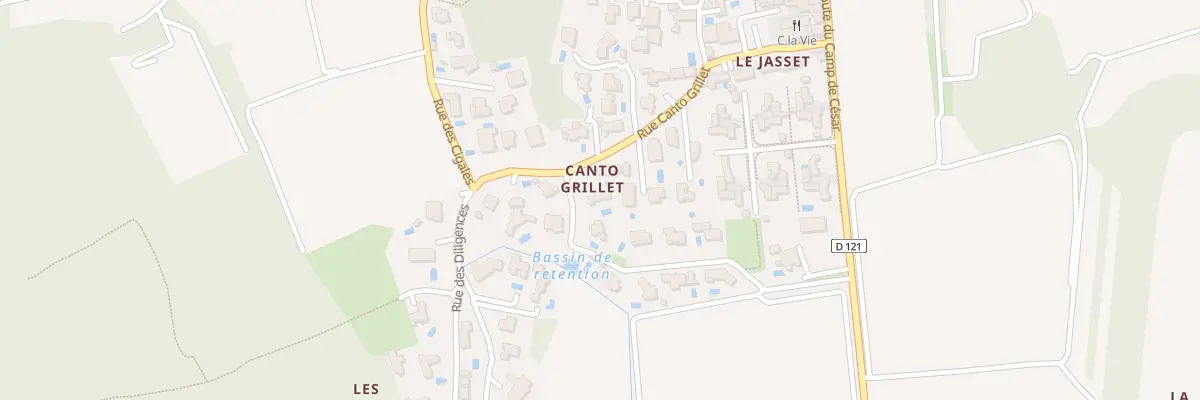 Plan du 13B Rue Canto Grillet à Orsan
