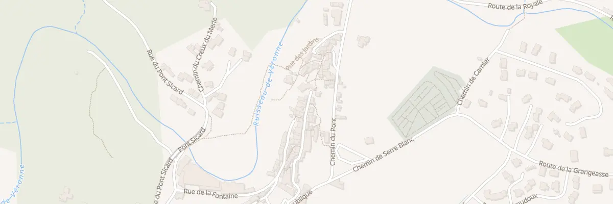 Plan du 167 Rue du Château à Chomérac