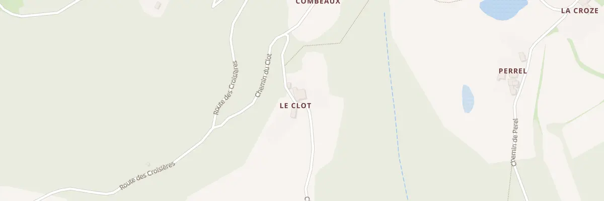 Plan du 740 Che du Clot à Gilhoc-sur-Ormèze